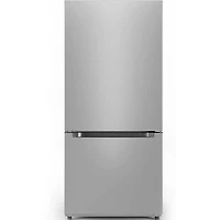 18.7 Cu. Ft. Stainless Bottom Mount Freezer Refrigerator