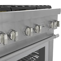 4.6 Cu. Ft. Pro Harmony Stainless Slide-In Gas Convection Oven