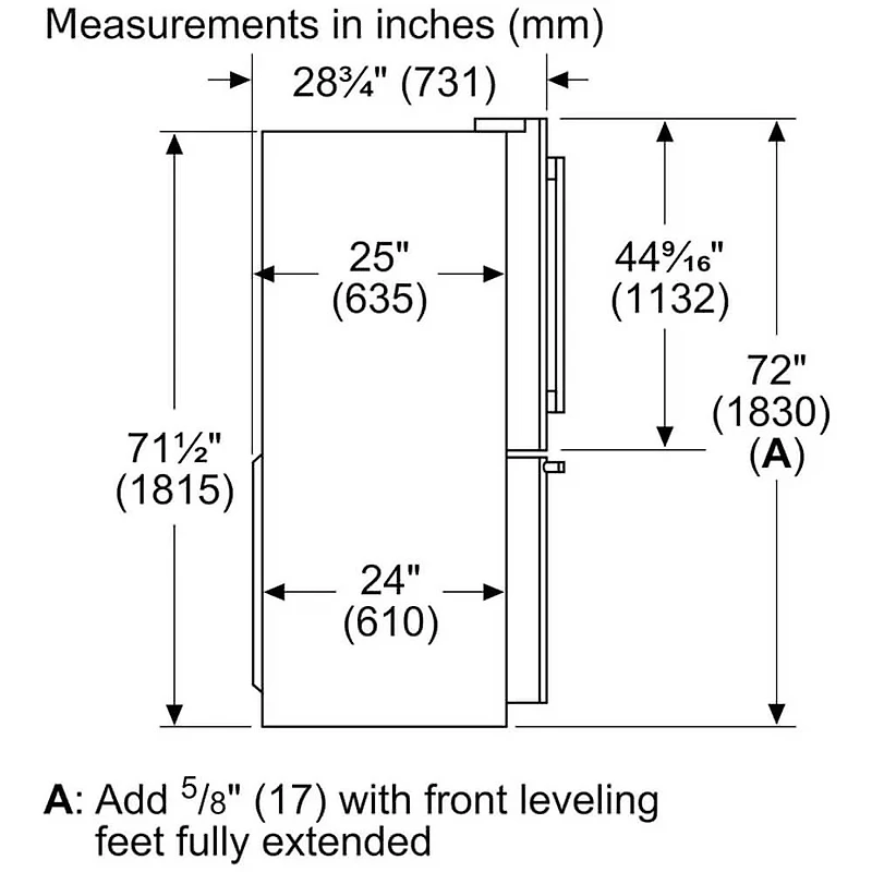 20.8 Cu. Ft. Professional Series Stainless Steel French Door Smart Refrigerator