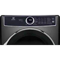 8 Cu. Ft. Titanium Front Load Steam Electric Dryer
