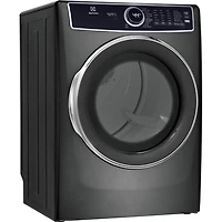 8.0 Cu. Ft. Titanium Steam Electric Front Load Dryer