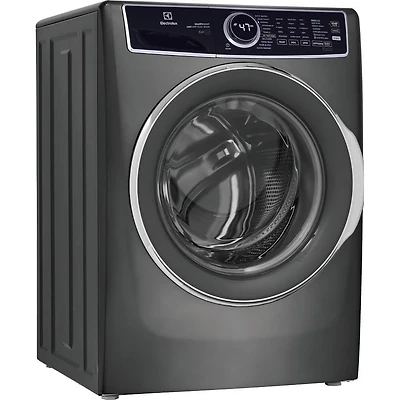4.5 Cu. Ft. Titanium Steam Electric Front Load Washer