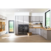 4.5 Cu. Ft. Titanium Steam Electric Front Load Washer