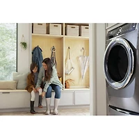 4.5 Cu. Ft. Titanium Steam Electric Front Load Washer