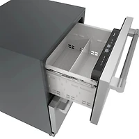 4.4 Cu. Ft. Stainless Double Drawer Under-Counter Refrigerator
