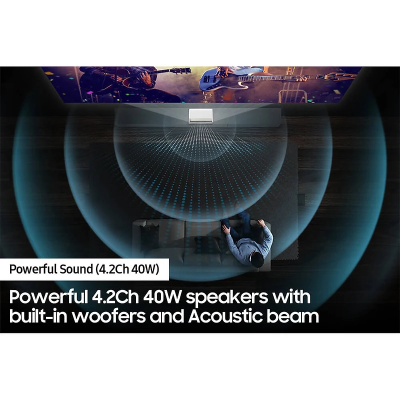 130 inch The Premiere LSP9T 4K Smart Triple Laser Projector inch inch