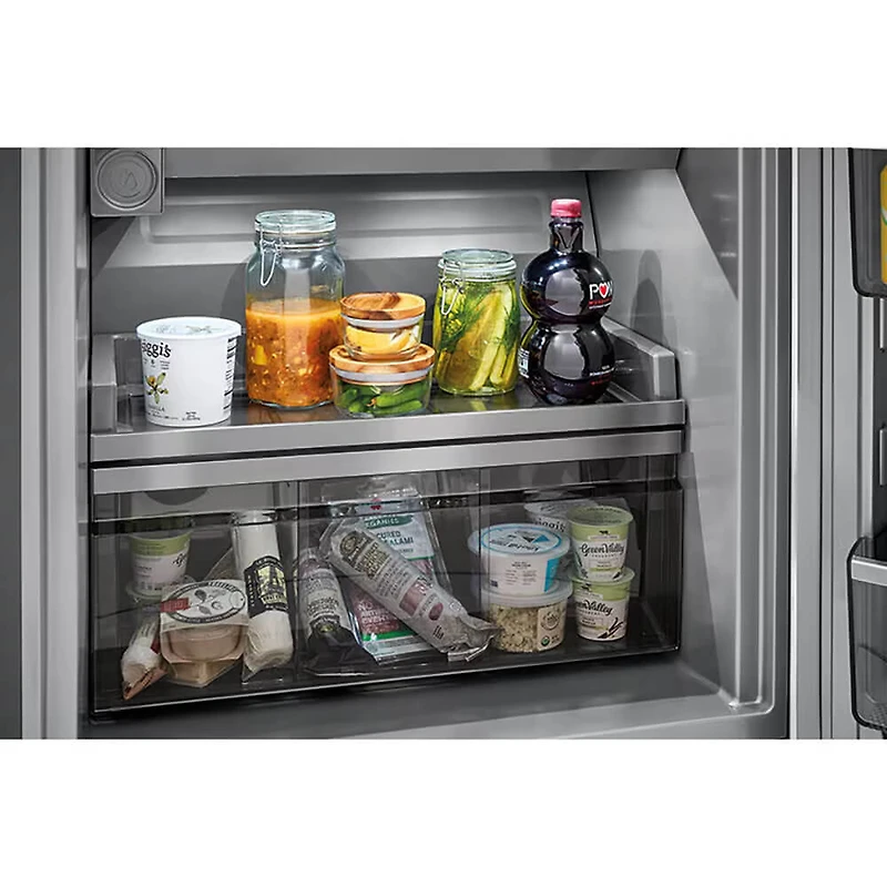 19 Cu. Ft. Stainless Steel Counter-Depth Refrigerator