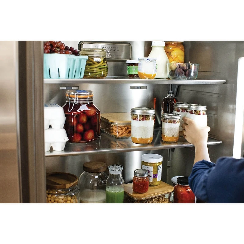 19 Cu. Ft. Stainless Steel Counter-Depth Refrigerator