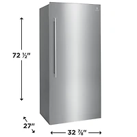 19 Cu. Ft. Stainless Steel Counter-Depth Refrigerator