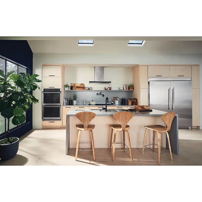 19 Cu. Ft. Stainless Steel Counter-Depth Refrigerator