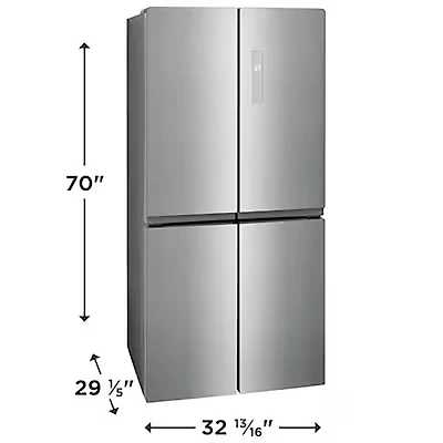17.4 Cu. Ft. Stainless Steel 4-Door French Door Refrigerator