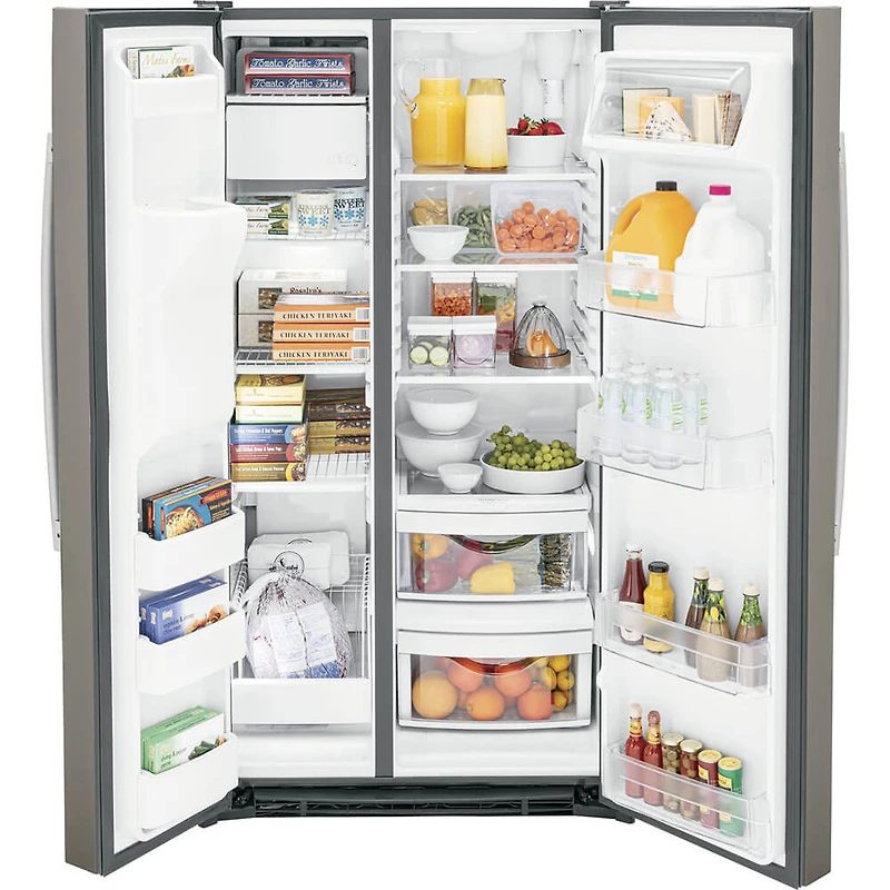 Cu. Ft. Slate Side-By-Side Refrigerator