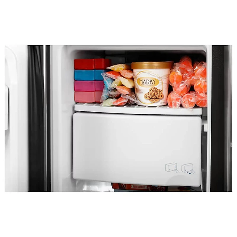 25.3 Cu. Ft. Side-By-Side Refrigerator - Stainless Steel - OPEN BOX