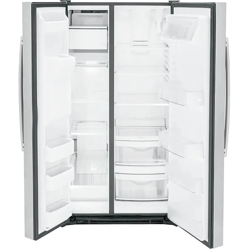 25.3 Cu. Ft. Side-By-Side Refrigerator - Stainless Steel - OPEN BOX