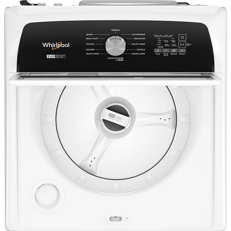 4.7 - 4.8 Cu. Ft. Top Load High Efficiency Washer with Removable Agitator
