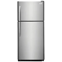 20.5 Cu. Ft. Stainless Top Freezer Refrigerator - OPEN BOX