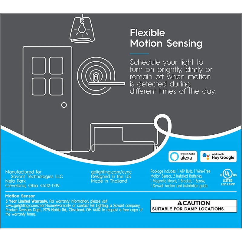 Smart Bulb & Motion Sensing Starter Kit