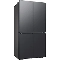 23 Cu. Ft. Bespoke Matte Black Steel Smart 4-Door Flex™ Refrigerator - OPEN BOX