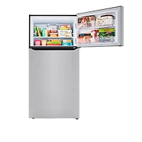 23.8 Cu. Ft. Stainless Steel Top Mount Refrigerator With Internal Water Dispenser