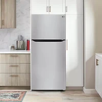 23.8 Cu. Ft. Stainless Steel Top Mount Refrigerator With Internal Water Dispenser