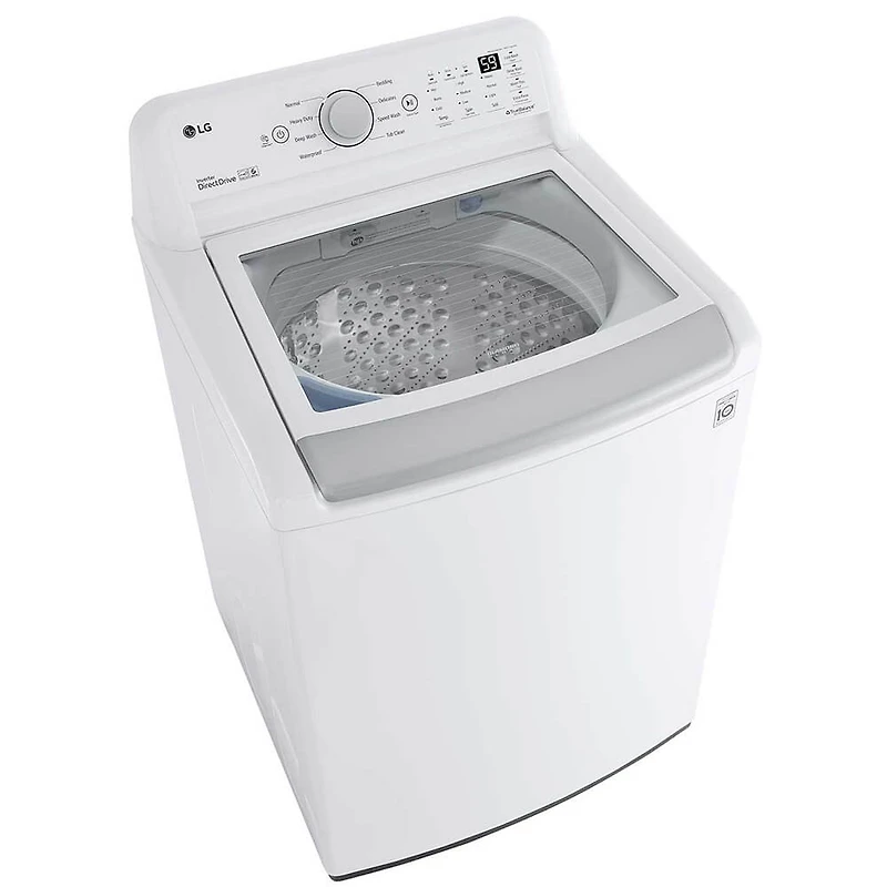 5.0 Cu. Ft. White Mega Capacity Top Load Washer with TurboDrum™ Technology - OPEN BOX
