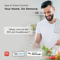 6,000 BTU Smart Window Air Conditioner - 