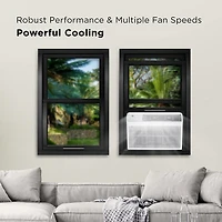 8,000 BTU Smart Window Air Conditioner - 