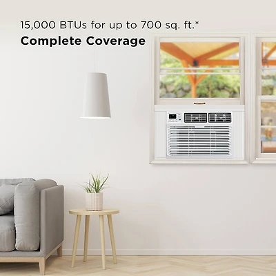 15,000 BTU Smart Window Air Conditioner - 