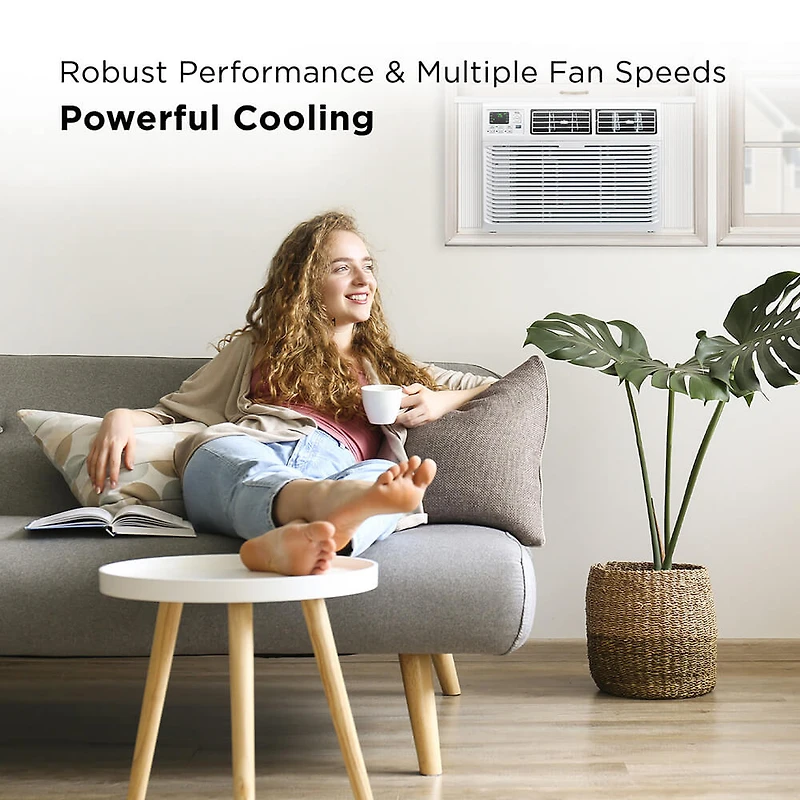 15,000 BTU Smart Window Air Conditioner - 