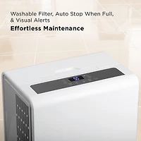 50 Pint Smart Dehumidifier Perfect for areas up to 4,500 sq. ft.