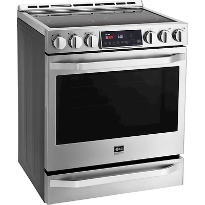 STUDIO 6.3 Cu. Ft. Stainless Electric Range with ProBake Convection - OPEN BOX