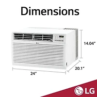 9,800 BTU 115V Through-the-Wall Air Conditioner