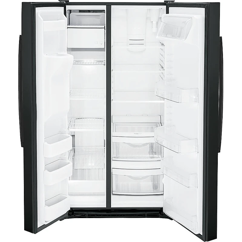 25.3 Cu. Ft. Black Side-by-Side Refrigerator