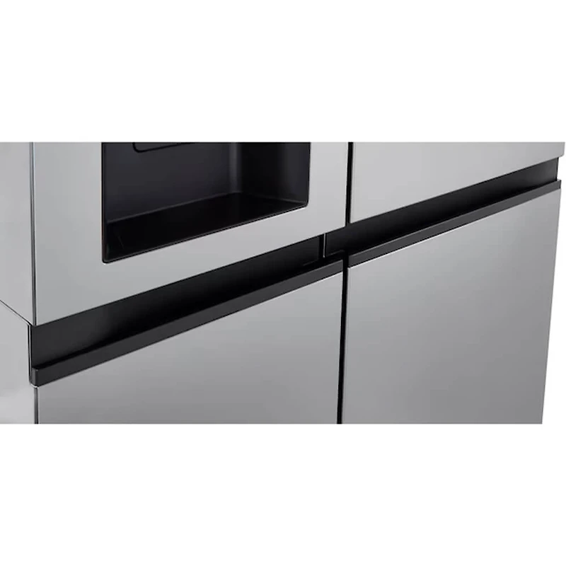 23 Cu. Ft. Stainless Counter Depth Side-by-Side Refrigerator