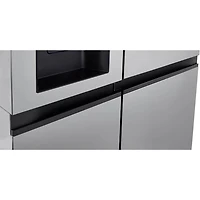 23 Cu. Ft. Stainless Counter Depth Side-by-Side Refrigerator