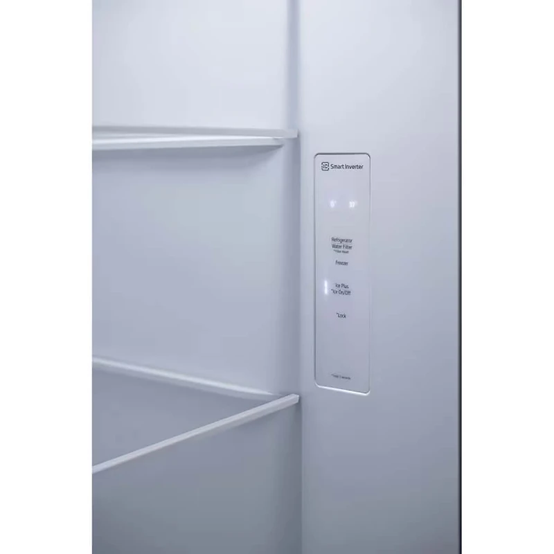 23 Cu. Ft. Stainless Counter Depth Side-by-Side Refrigerator