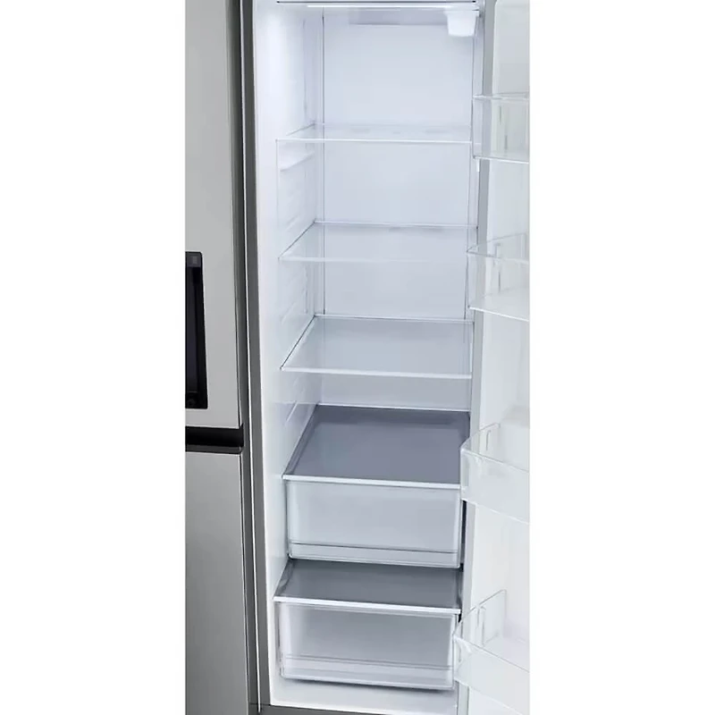 23 Cu. Ft. Stainless Counter Depth Side-by-Side Refrigerator