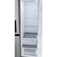 23 Cu. Ft. Stainless Counter Depth Side-by-Side Refrigerator