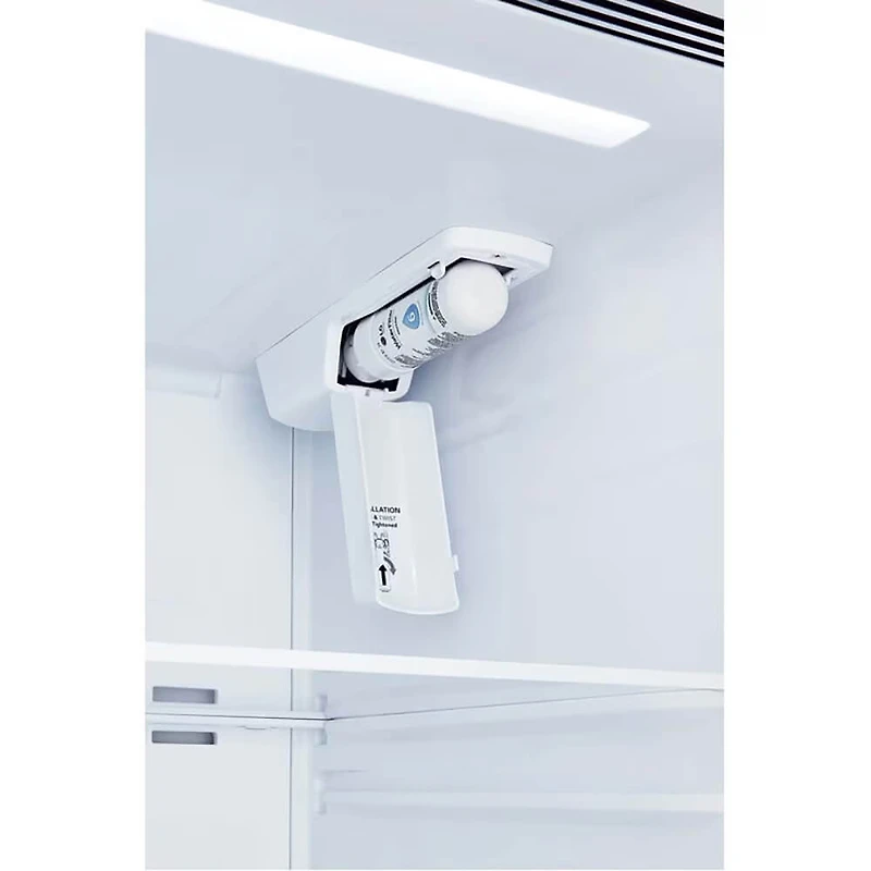 23 Cu. Ft. Stainless Counter Depth Side-by-Side Refrigerator