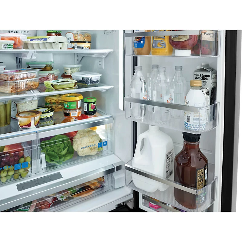 27.8 Cu. Ft. Black Stainless French Door Refrigerator