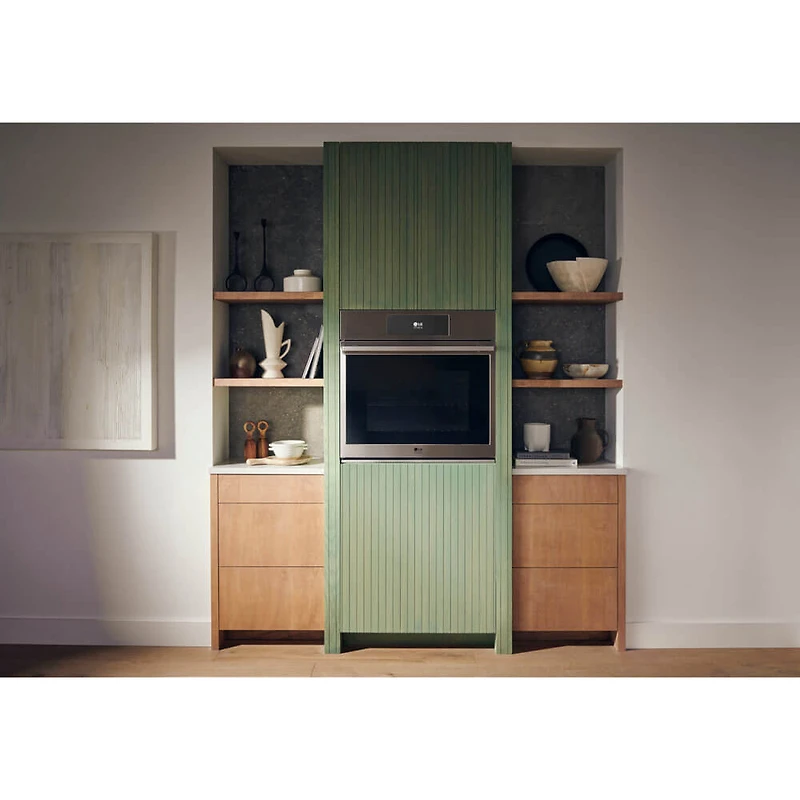 4.7 Cu. Ft. Stainless Smart Electric Single Built-In Wall Oven