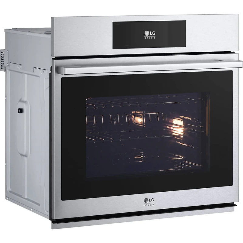 4.7 Cu. Ft. Stainless Smart Electric Single Built-In Wall Oven