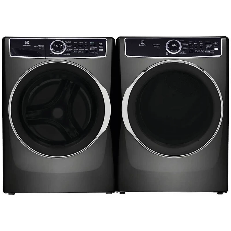 8 Cu. ft. Titanium Front Load Perfect Steam Gas Dryer