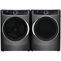 8 Cu. ft. Titanium Front Load Perfect Steam Gas Dryer