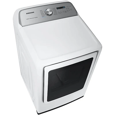 7.4 Cu. Ft. White Smart Gas Dryer