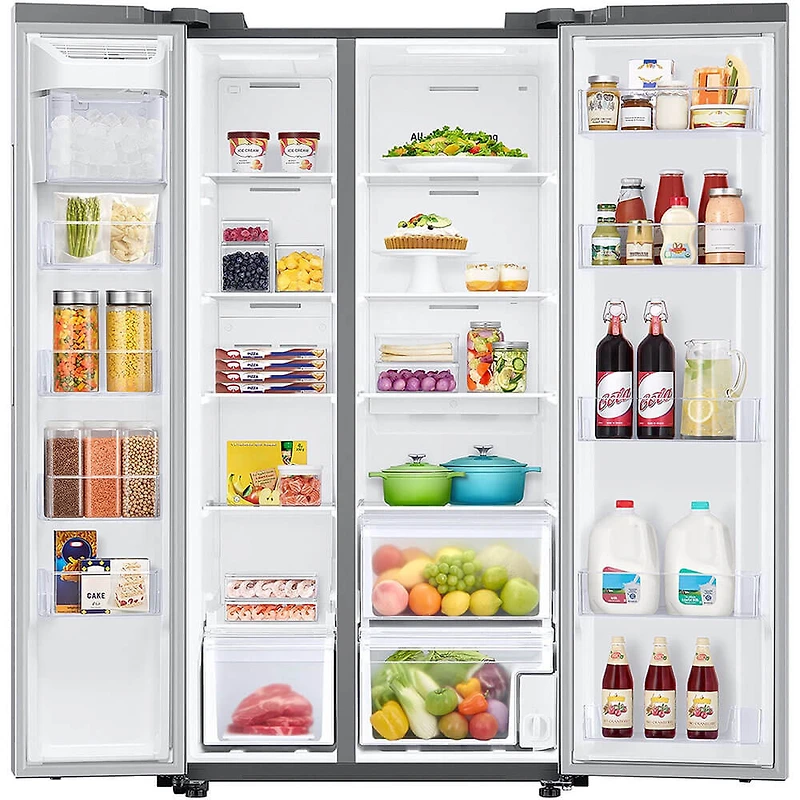 23 Cu. Ft. Stainless Smart Counter Depth Side-by-Side Refrigerator