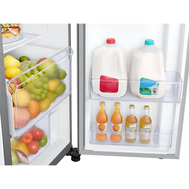 23 Cu. Ft. Stainless Smart Counter Depth Side-by-Side Refrigerator