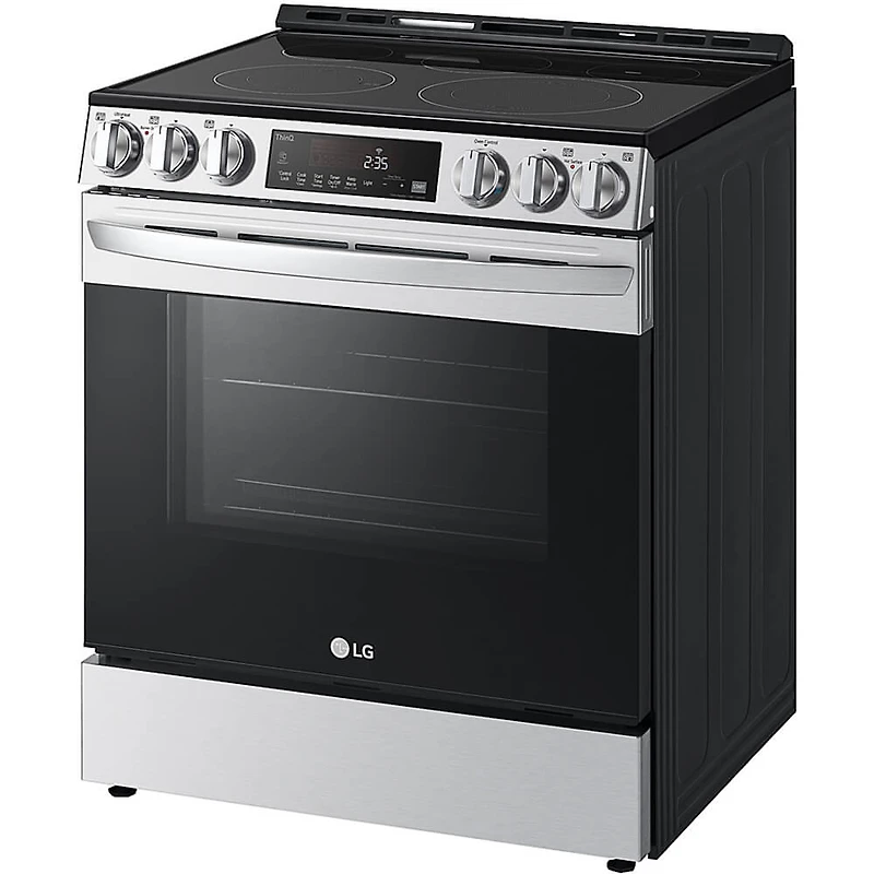 6.3 Cu. Ft. Stainless Smart Convection Electric Range with Air Fry & EasyClean