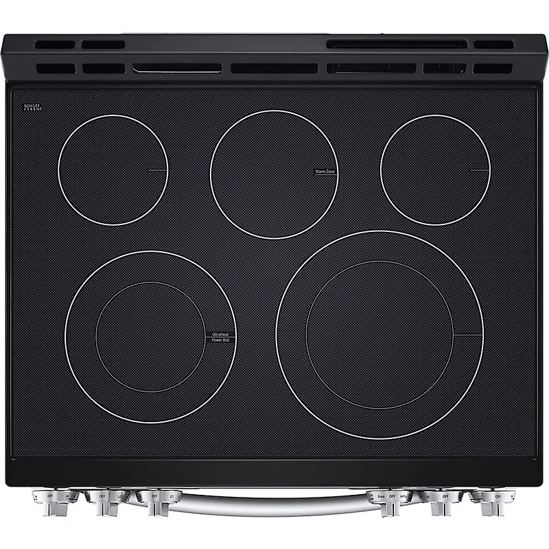 6.3 Cu. Ft. Stainless Smart Convection Electric Range with Air Fry & EasyClean