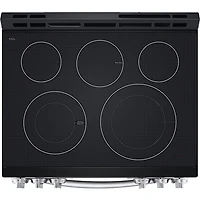 6.3 Cu. Ft. Stainless Smart Convection Electric Range with Air Fry & EasyClean